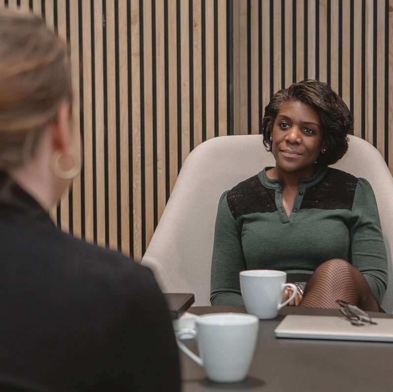 Peggy Walker in gesprek